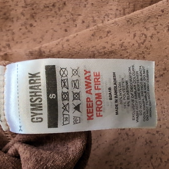 Gymshark Adapt Flex Seamless Leggings Brown Small - Picture 8 of 8